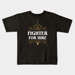 Fighter For Hire Kids T-Shirt